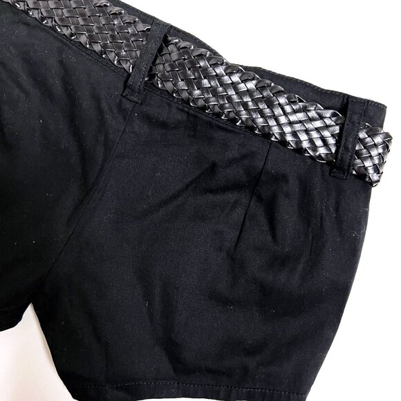 Bongo Black Shorts with Belt (size 5) - Picture 5 of 6